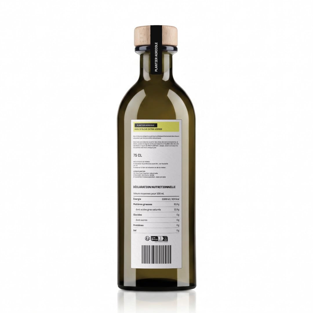 Huile d'olive Plantier Agricole · 75 cL – Image 2